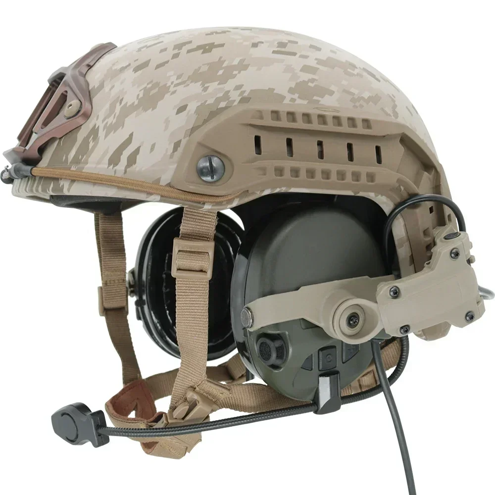 Adaptador de riel de arco táctico con almohadilla de Gel para auriculares tácticos MSA SORDIN protección auditiva activa auriculares de tiro Airsoft - imagen 5