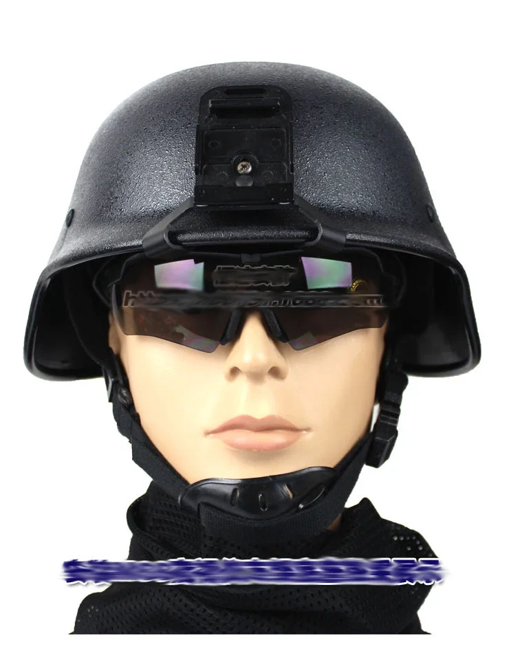 PASGT M88 casco táctico para senderismo, ventiladores de caza completos hechos de acero, 59-63CM - imagen 3