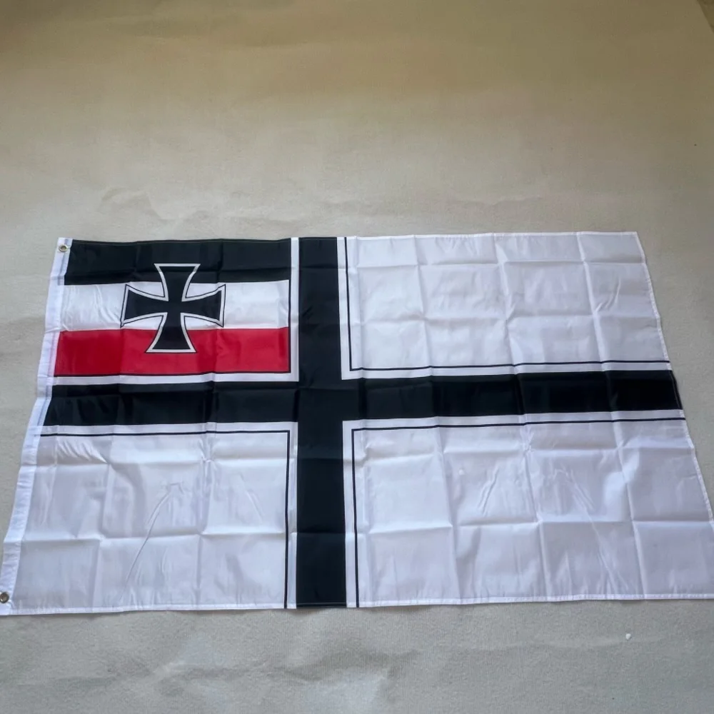 90x150cm Empire Alemán DK Reich Bandera Poliéster colgante adorno de poliéster