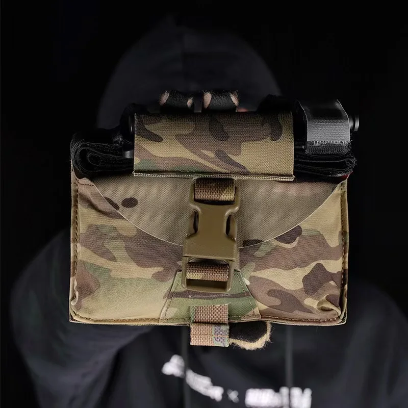 Riñonera para hombre, botella de agua de nailon para senderismo, bolsa para teléfono móvil, bolsa para cinturón para deportes al aire libre, senderismo y acampada - imagen 2