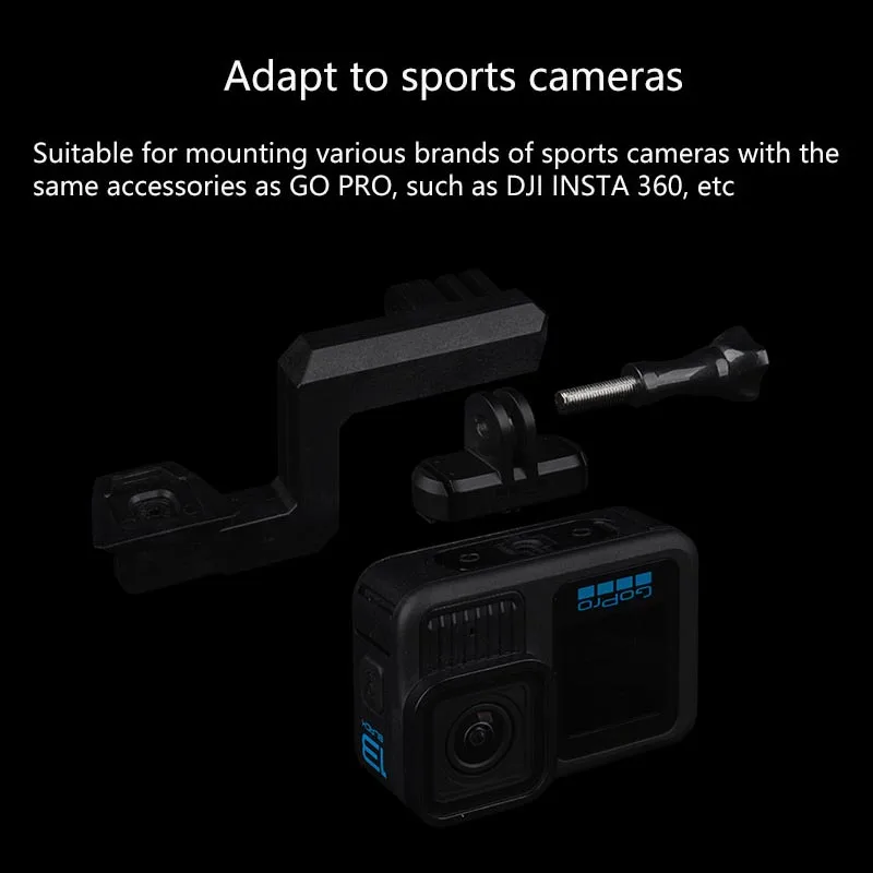 Accesorio adaptador para cámara deportiva, muy aplicable, compatible con múltiples cámaras deportivas y dispositivos de visión nocturna - imagen 4