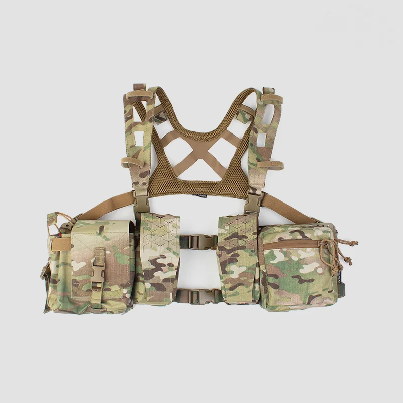 Panel de montaje de pecho SS 34 Alpha Molle, Base de montaje de pecho de transporte Cr08 - imagen 5