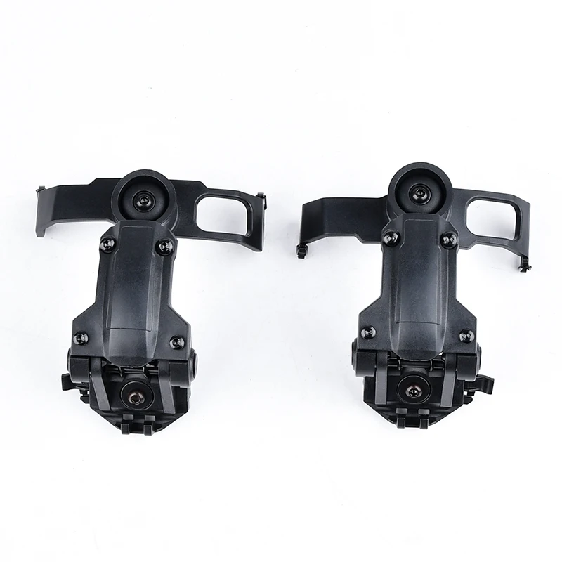 Soporte de auriculares táctico para deportes de impacto, rotación de 360 grados, elástico para cascos rápidos, Walker's Razor - imagen 4