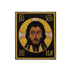 Parche táctico bordado emblema moral religioso con gancho-bucle