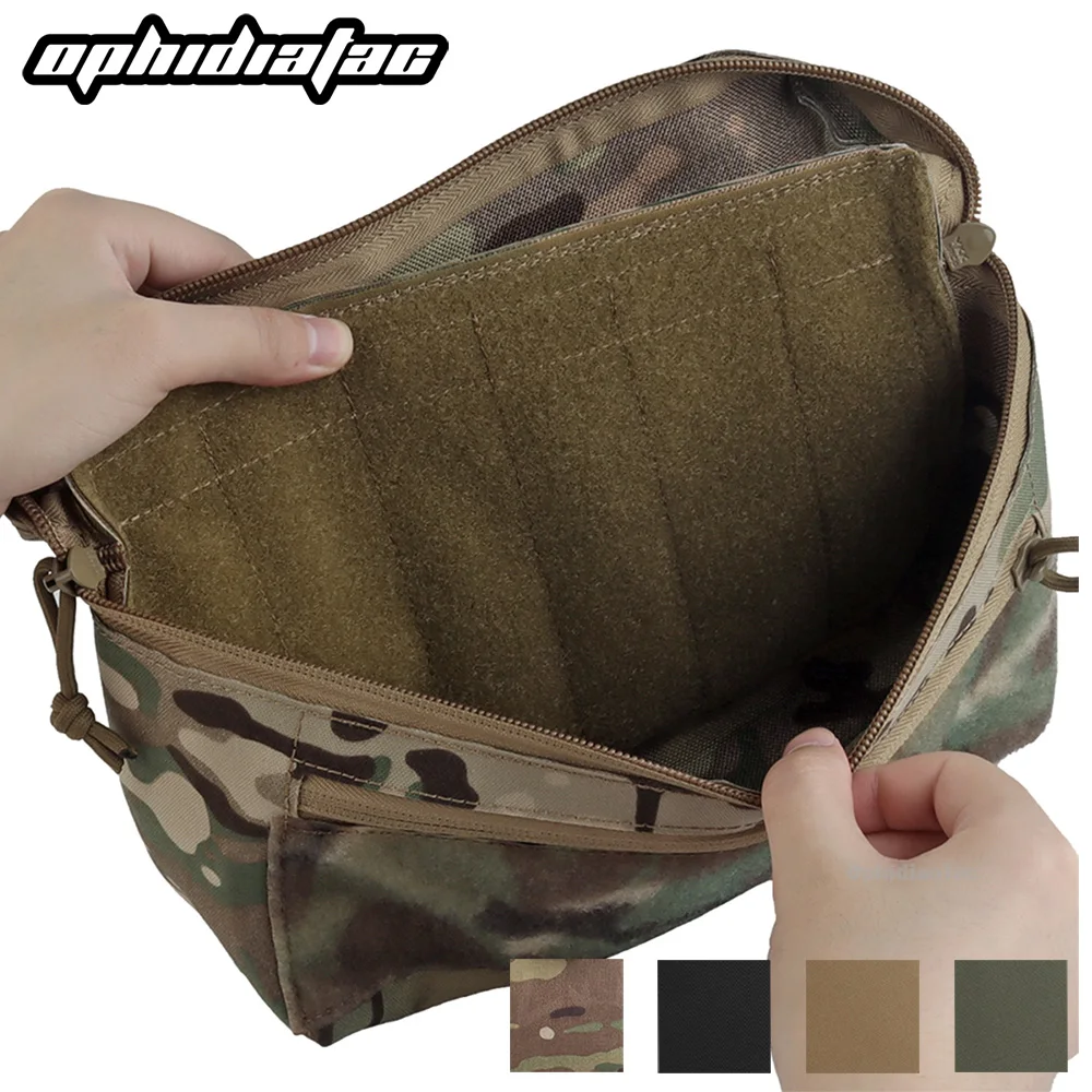 OPHIDIAN Bolsa universal GP (L), montaje en sistema MOLLE, cremallera, artículos de almacenamiento, cinta mágica de área grande