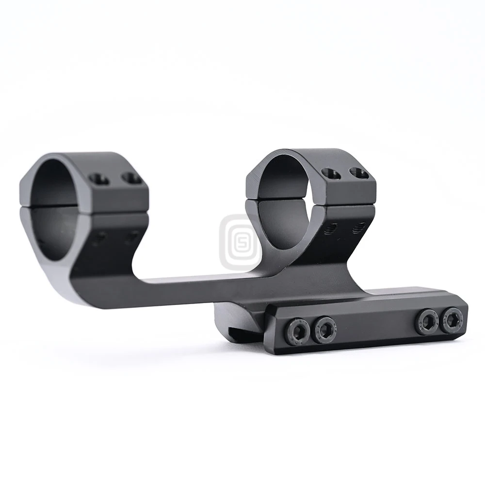 Shooin Optics Scope Mount voladizo integrado para mira telescópica de tubo de 30 mm con riel Picatinny de 21 mm - imagen 4