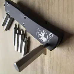 416 Acero inoxidable Microtec h MT UTX-70 UTX70 cuchillo mango tornillos herramienta de extracción destornillador remache tornillo reparación de uñas DIY