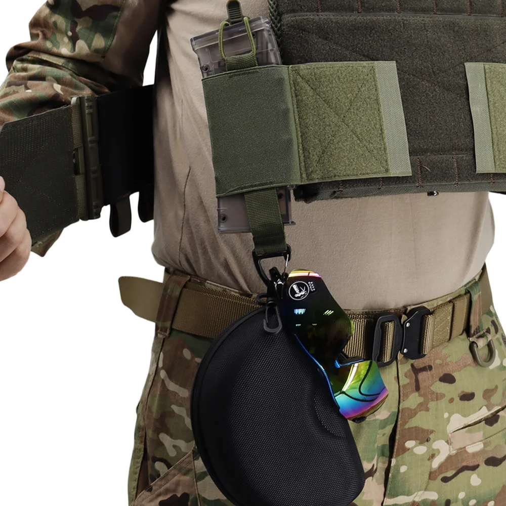 Chaleco táctico Wingman V2 estilo Ferro, soporte de Radio elástico, bolsa para revistas, soporte para Walkie FCPC V5, chaleco Airsoft de caza, equipo - imagen 2