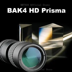 Prismáticos BAK4 con zoom potente para acampada y observación