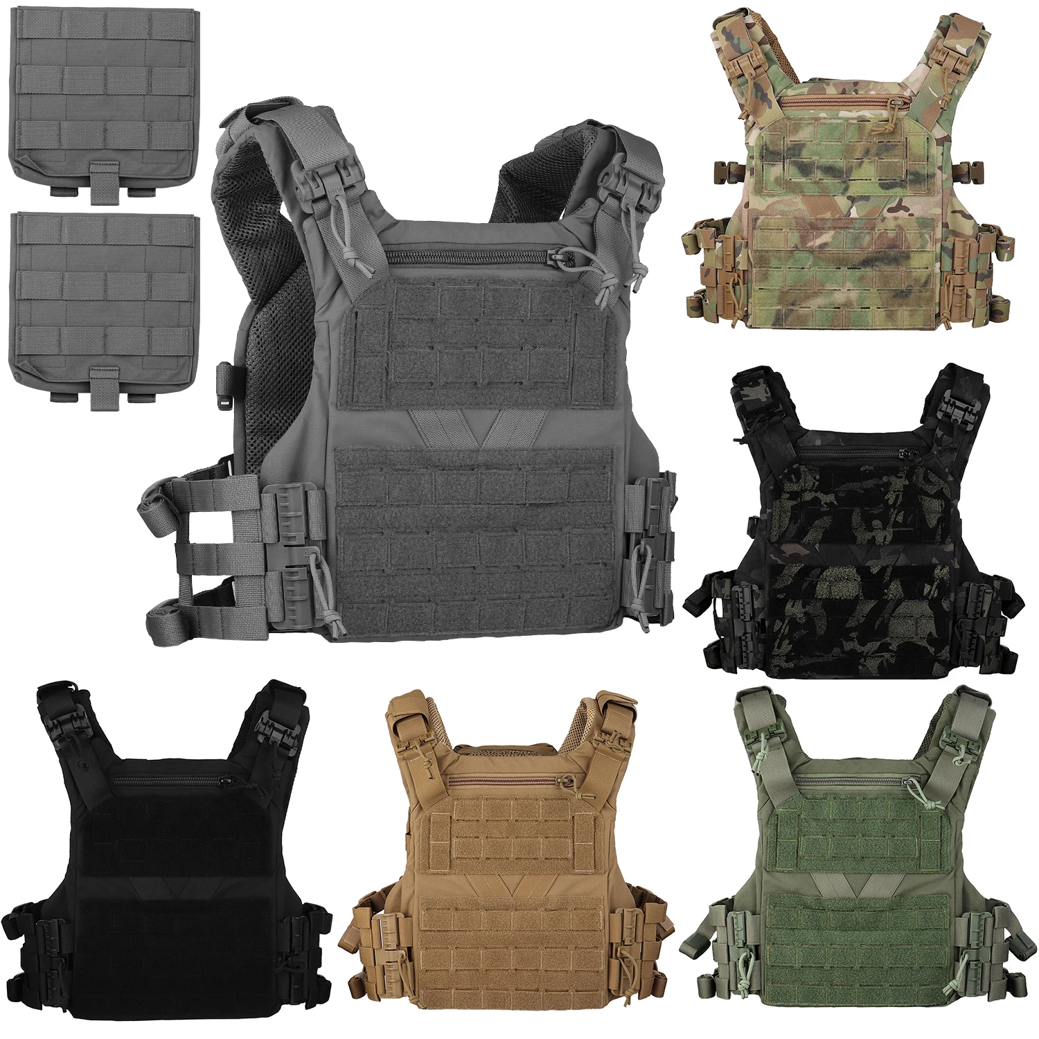 Equipo APAREL Gear K19 Plate Carrier 3.0 Camiseta sin mangas israelí Chaleco de combate de faja de ajuste rápido de liberación rápida