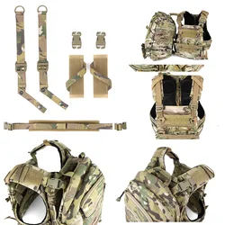Mochila táctica AVS1000 PEW para caza y deportes al aire libre, con chaleco CP, parche de liberación rápida, accesorios para mochila AVS JPC SPC