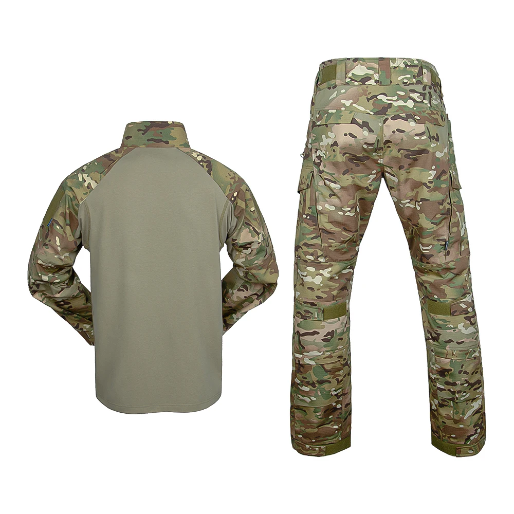 Traje de entrenamiento táctico G4, traje de rana, camisas de juego Airsoft, pantalones de entrenamiento impermeables, camuflaje de combate, ropa de caza al aire libre - imagen 2