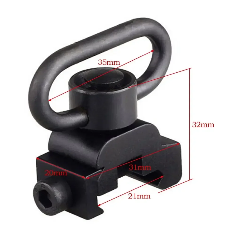 QD Button Rail Mount