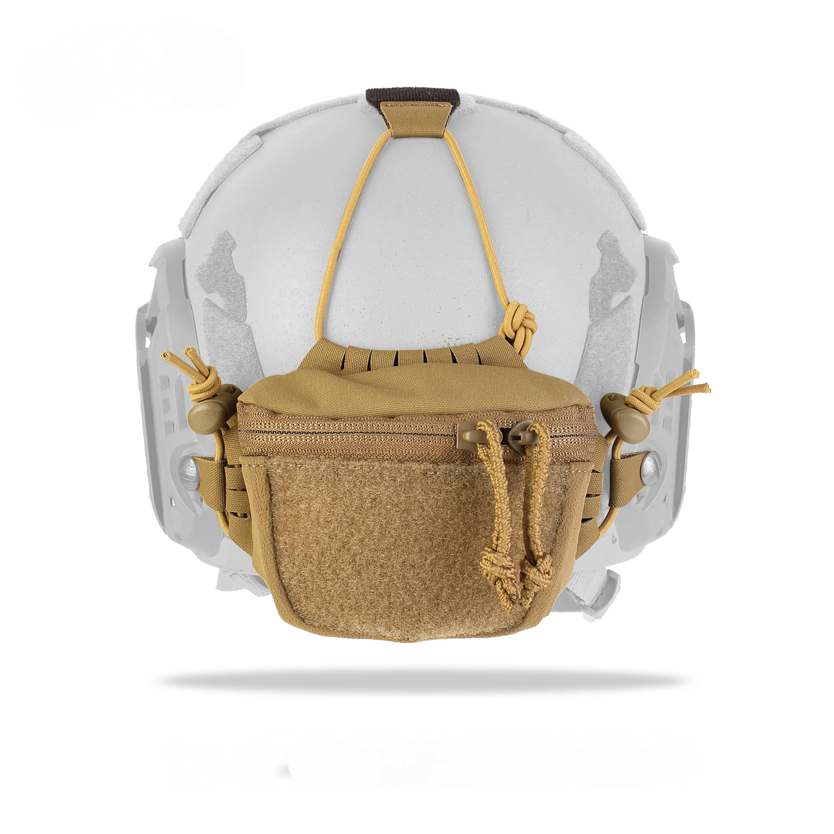 Bolsa trasera Universal para casco estilo SC, bolsa para batería NVG, bolsa para batería de contrapeso, bolsa para peso para casco de paintball - imagen 2