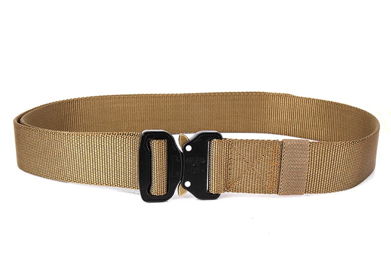 Cinturón táctico de nailon para hombre, cinturón Molle para caza, senderismo, supervivencia de emergencia, equipo táctico - imagen 2