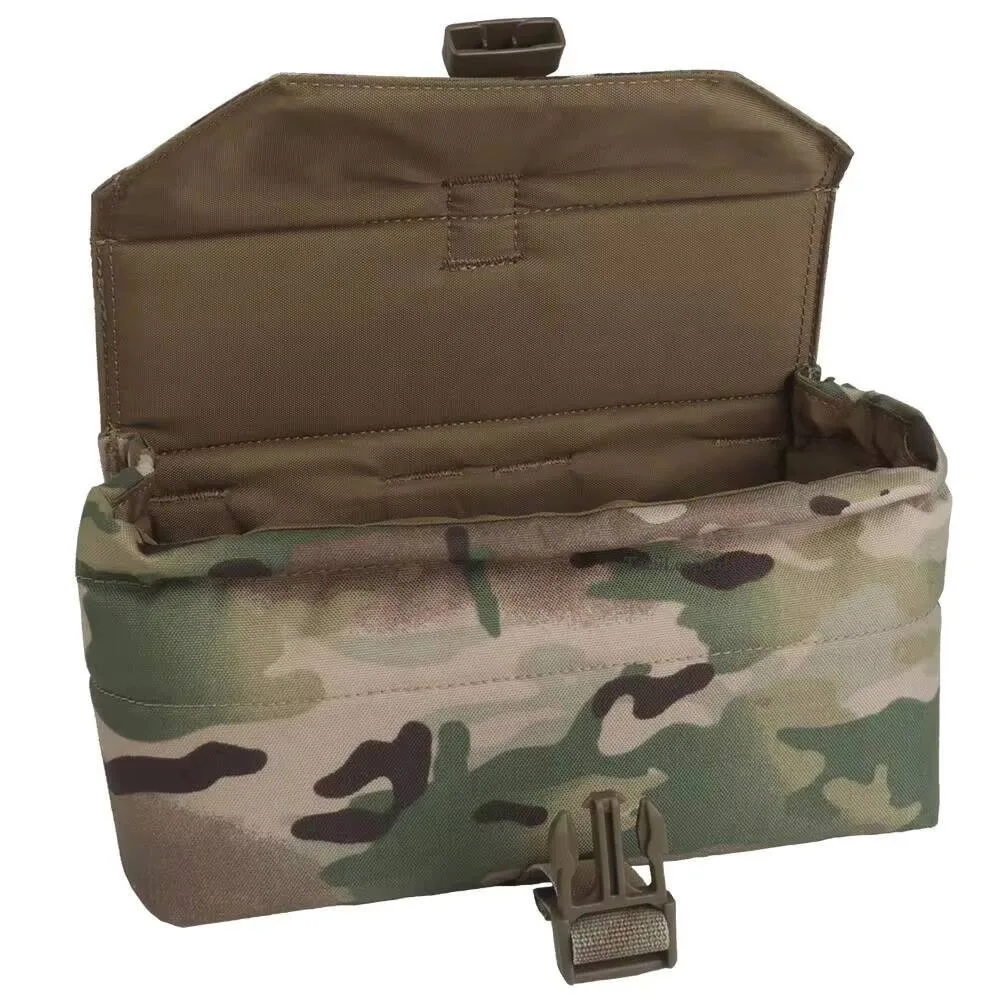 Bolsa táctica Molle GPNVG-18 de espuma suave Quad Nvgs, gafas de visión nocturna, estuche de transporte, bolsa de protección a prueba de golpes para caza - imagen 4