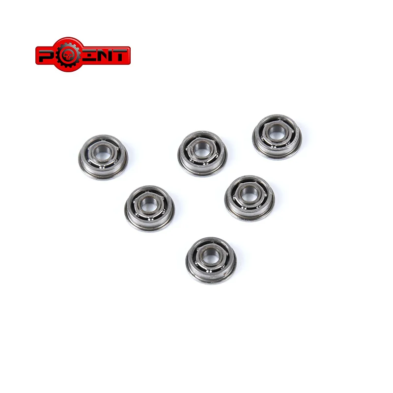 Rodamiento de bolas de 7mm, 8mm, 9mm para M4 AK Ver 2 3 Refit airsoft BB, accesorios de pistola, juego de 6 piezas, reparación de Paintball Marui wargame - imagen 4