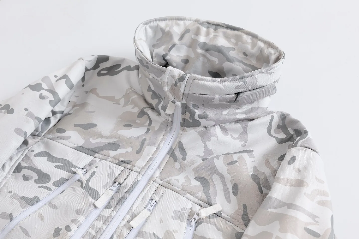 Chaqueta táctica de concha suave para exteriores, chaqueta resistente al viento y a salpicaduras - imagen 4