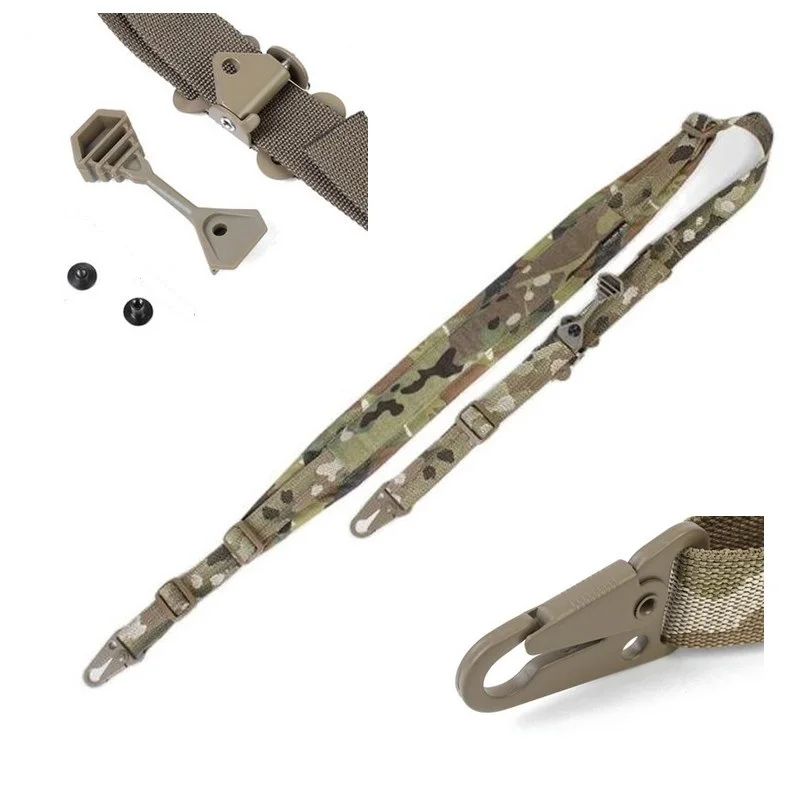 Eslinga con hebilla de acero de ajuste rápido de doble punto para exteriores Slingster MK II