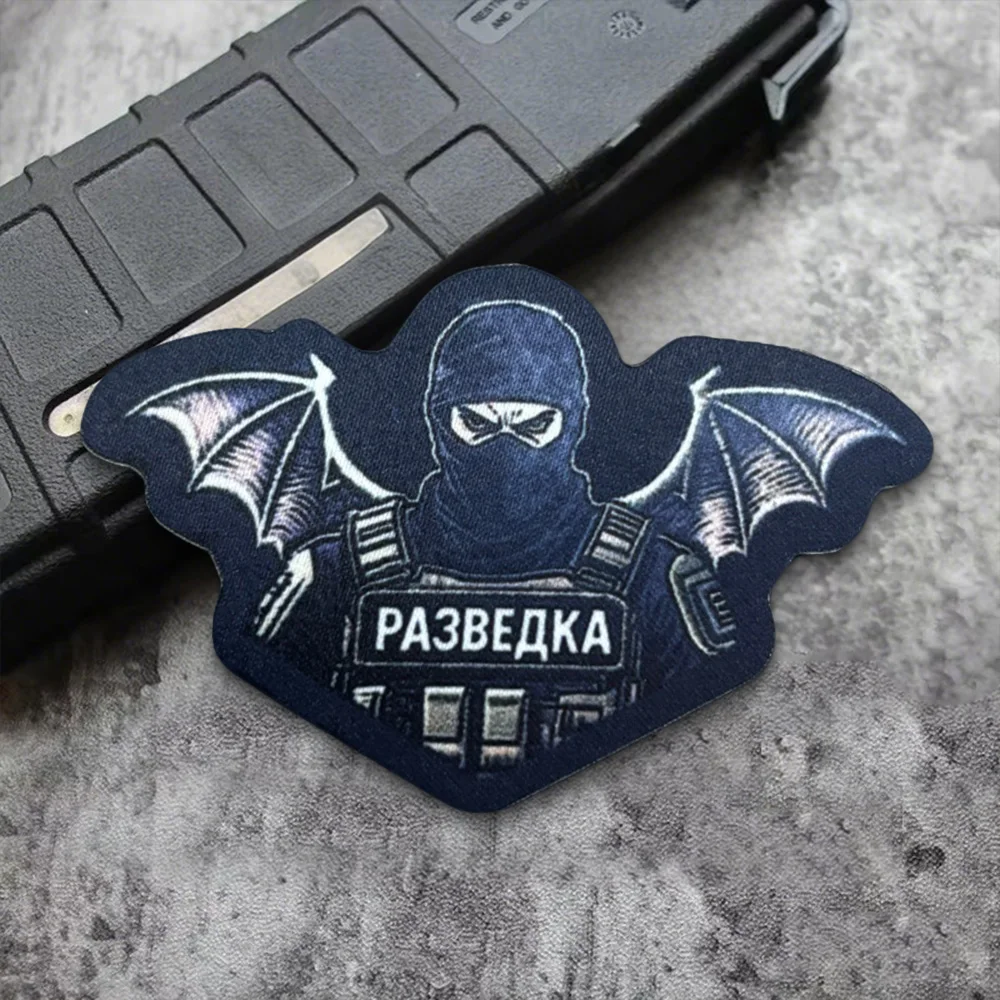 Parche táctico Velcro murciélago – Conmemorativo militar - imagen 3