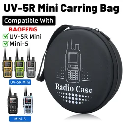 ABBREE Funda táctica para walkie talkie UV-5R MINI camping caza