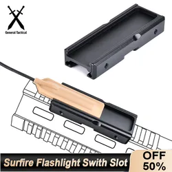 Panel de montaje M-LOK/Keymod para interruptor remoto táctico Airsoft