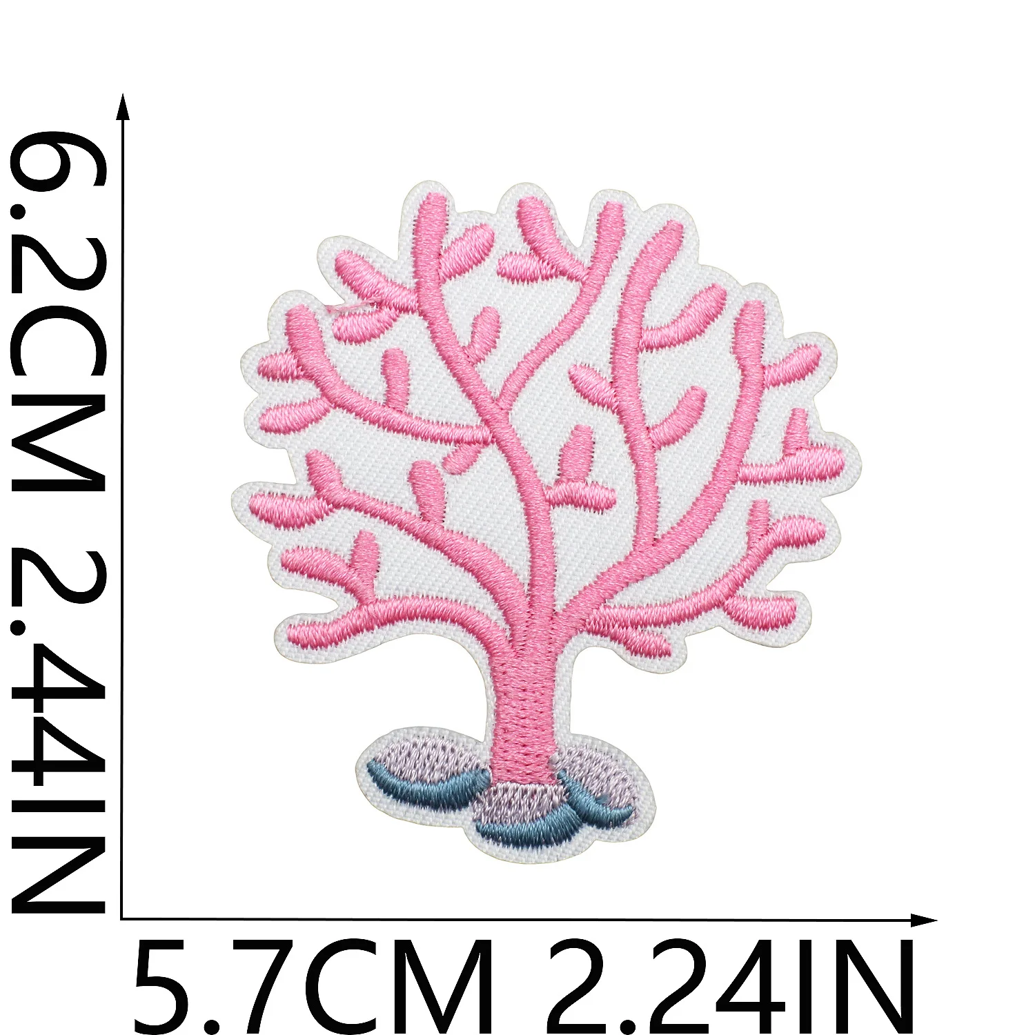 10 Uds. Parches bordados de criatura marina, parches para planchar para ropa DIY, parche de tiburón y delfín, parche de medusa, Concha y pulpo - imagen 4