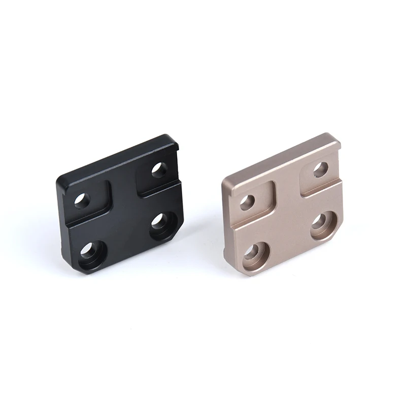 Soporte de luz de pestañas táctico para M300 M600, Base CNC, explorador compensado de Metal, carril de separación rápida, accesorio de caza para pistola de juguete - imagen 5