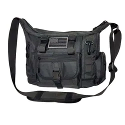 Bolso táctico bandolera impermeable A4 para portátil camuflaje