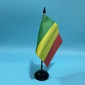 Black plastic pole