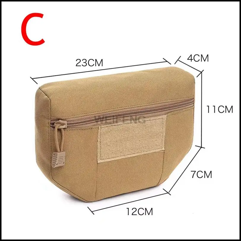 Bolsa de almacenamiento de accesorios tácticos de Airsoft, chaleco Molle militar del ejército, bolsa de transporte de armadura JPC V5, aparejo de pecho, bolsa de descarga - imagen 5