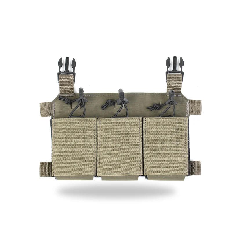 PEW TACTICAL THORAX TRIPLE RIFLE MAG PLACARD 556 762 545 Aleta Delantera AIRSOFT FP09 - imagen 5