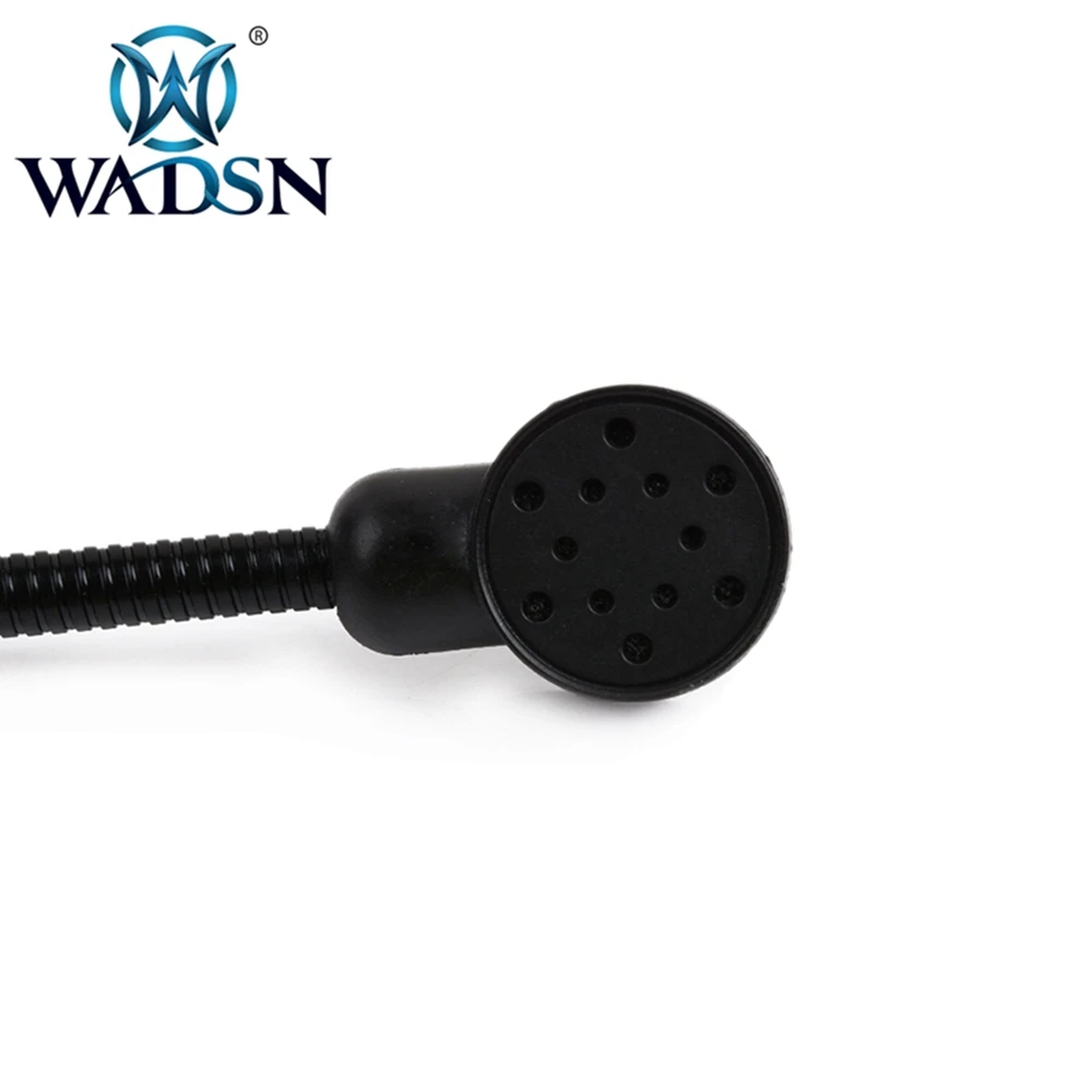 WADSN auriculares de diadema ajustables Airsoft con enchufe Kenwood U94 PTT, Softair, táctico, caza, tiro, Militar - imagen 5