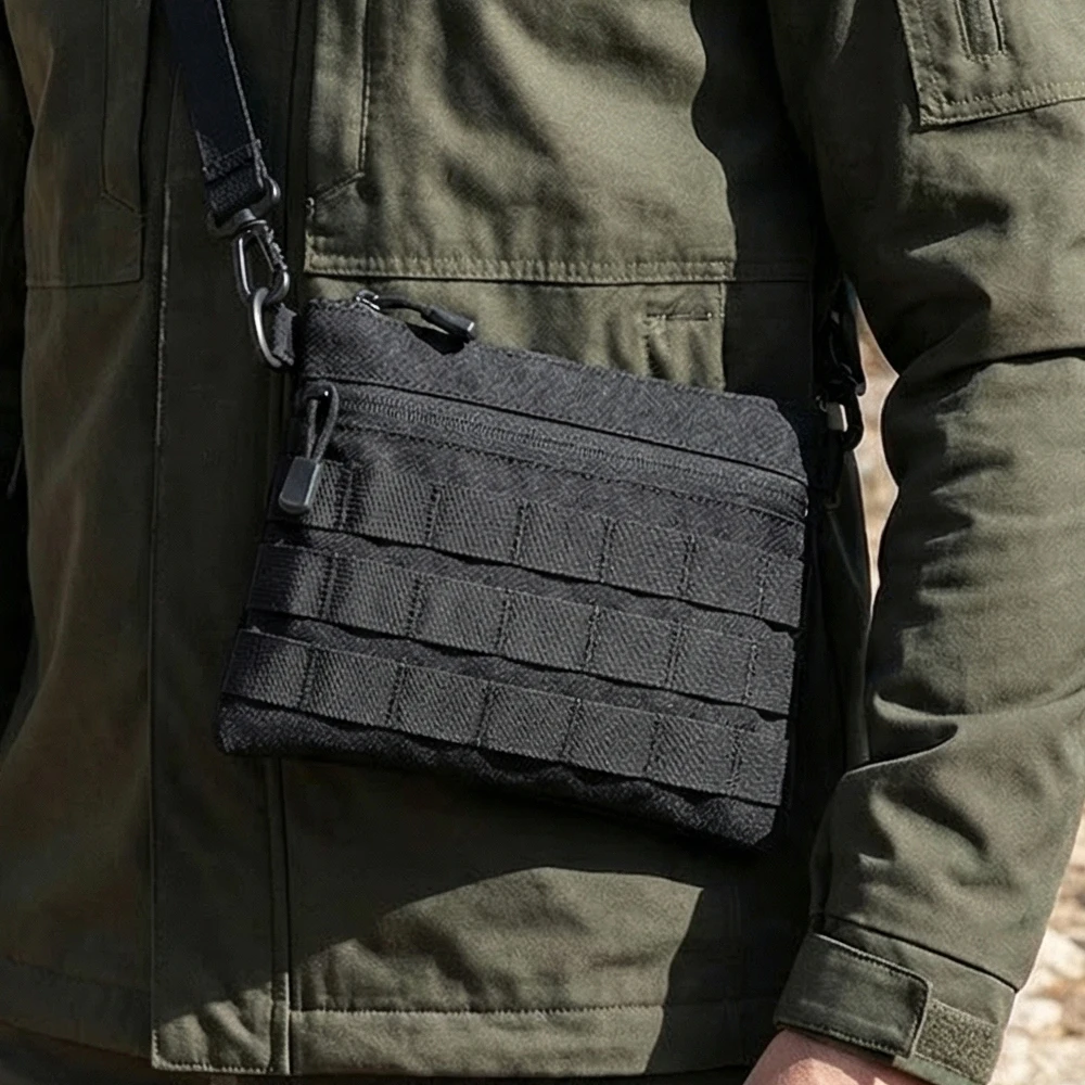 Bolso táctico bandolera MOLLE nailon 600D impermeable outdoor - imagen 5
