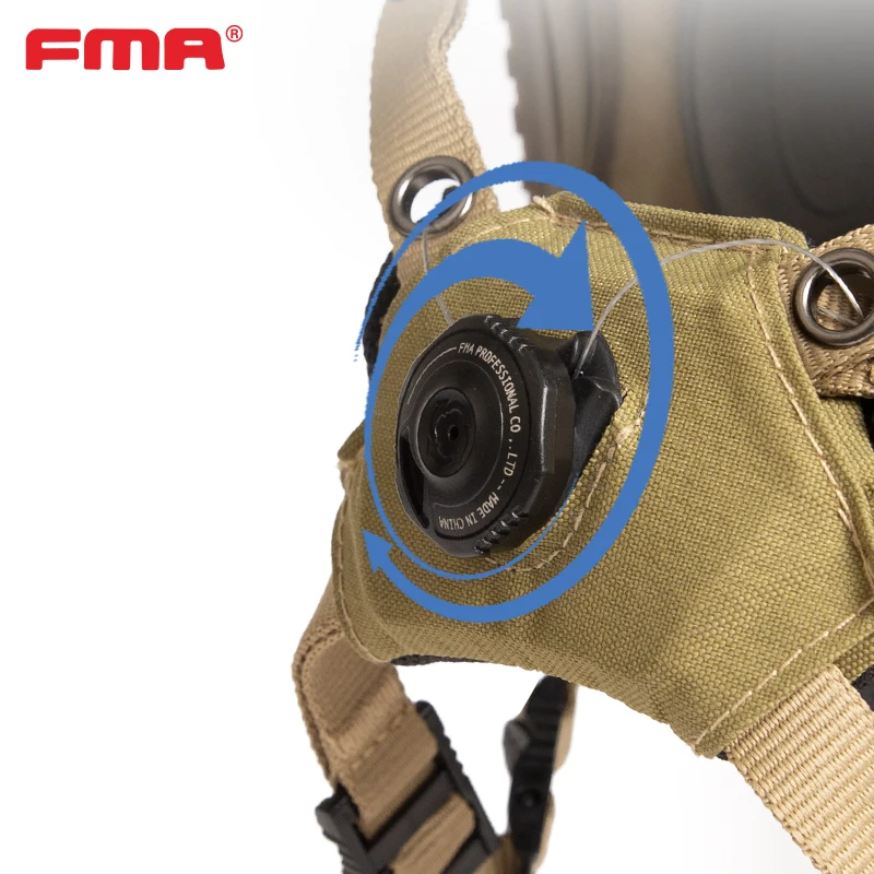 FMA versión táctica 3,0 Wendy casco protector serie caza Paintball Camping casco TB1268B - imagen 3