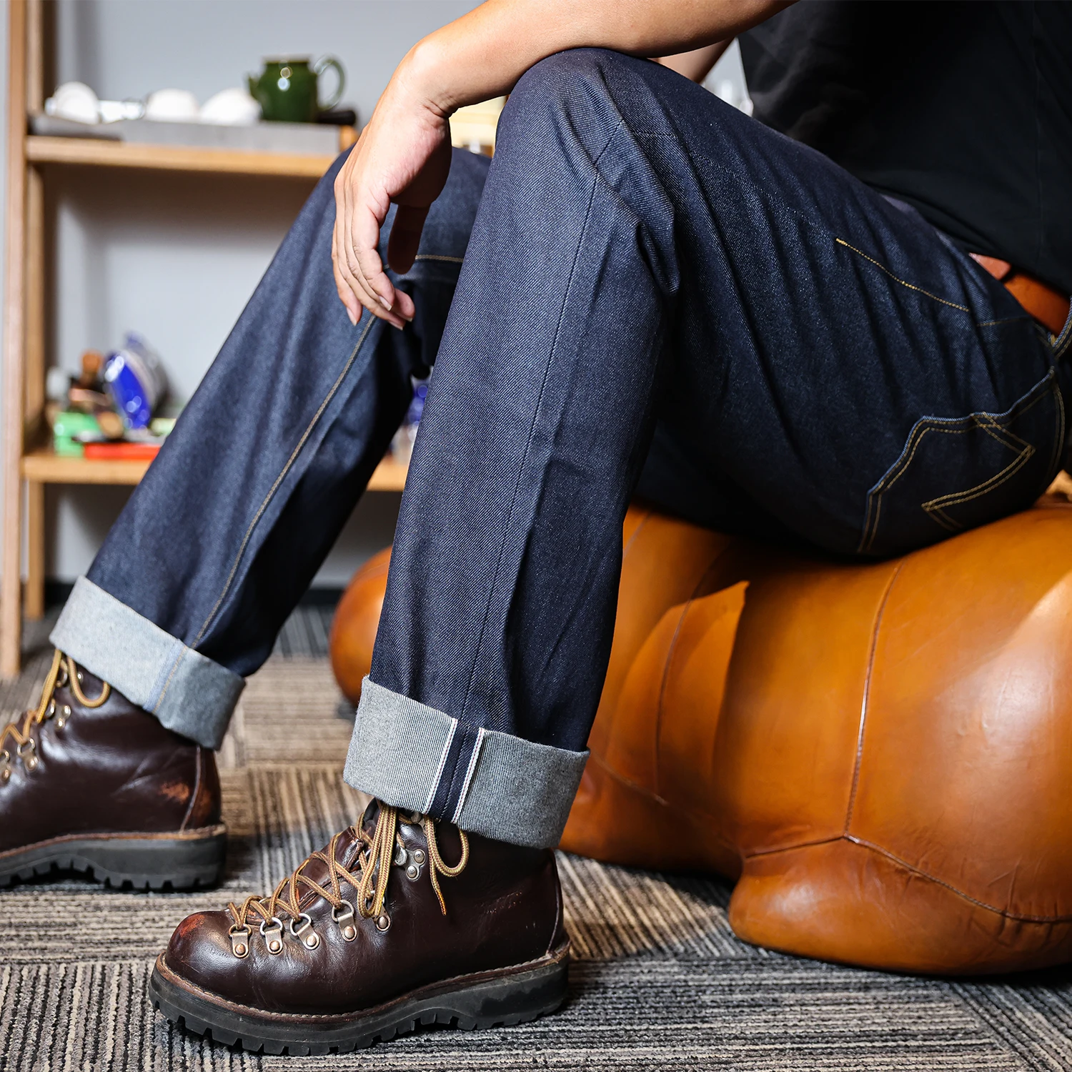 MAUHOSO Vaqueros de corte original para hombre - imagen 2