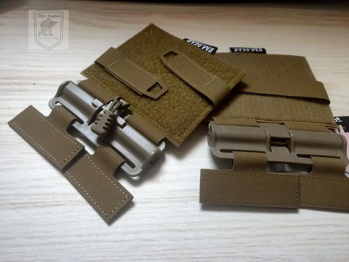 Accesorios de equipo de caza MOLLE, conjunto de hebilla de liberación rápida, adaptador para chaleco táctico JPC de 3 bandas