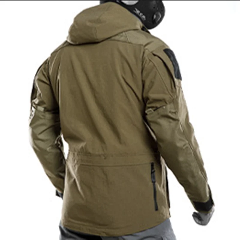 Chaqueta táctica Ninja Mark 5 para hombre, ropa de trabajo gruesa, chaqueta cortavientos, traje de motocicleta, Trekking al aire libre, senderismo, abrigo de caza de combate - imagen 3