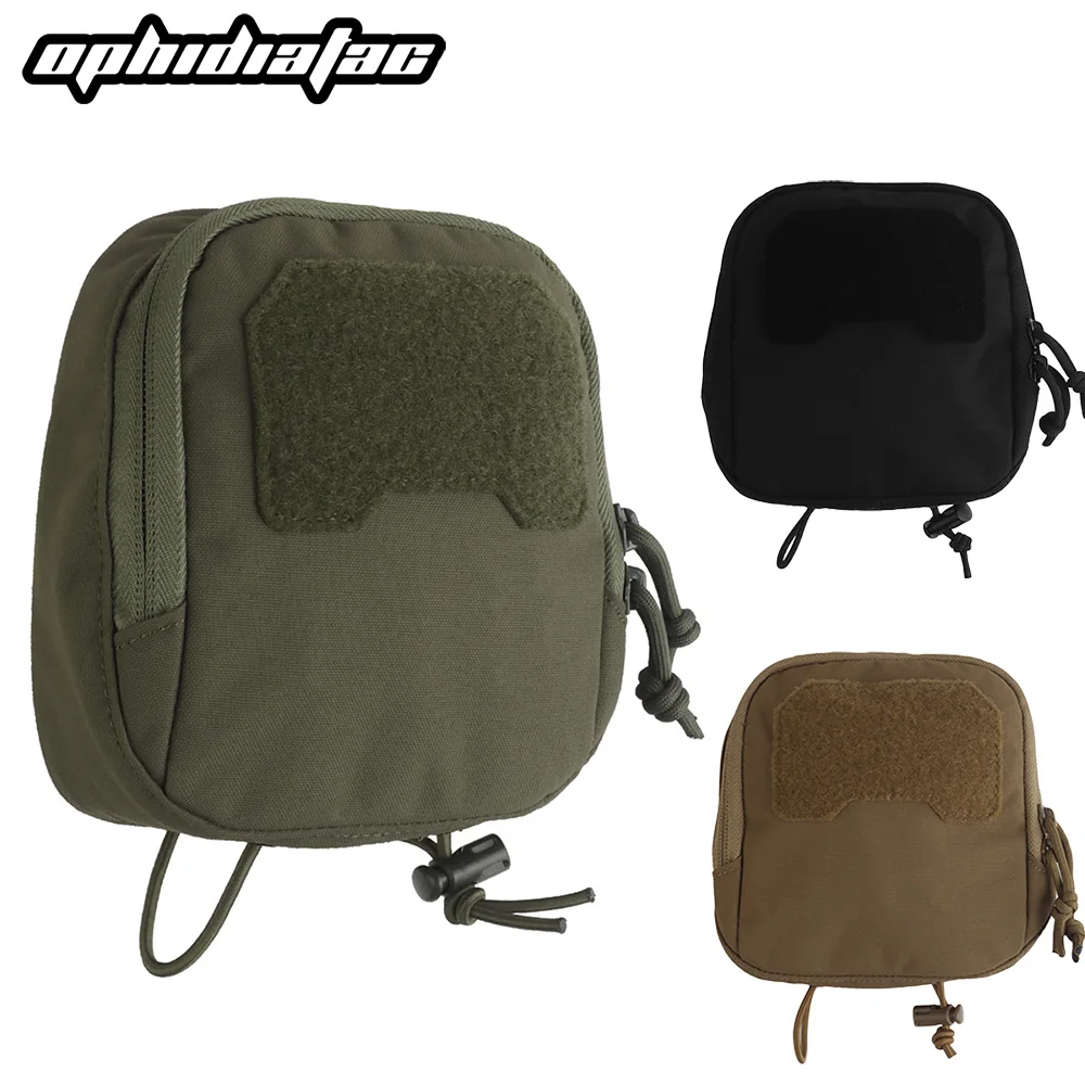Bolsa de almacenamiento OPHIDIANTAC EDC AG, riñonera Universal, bolsa de herramientas, cuerda elástica, multi Molle, equipo de caza de tiro suave