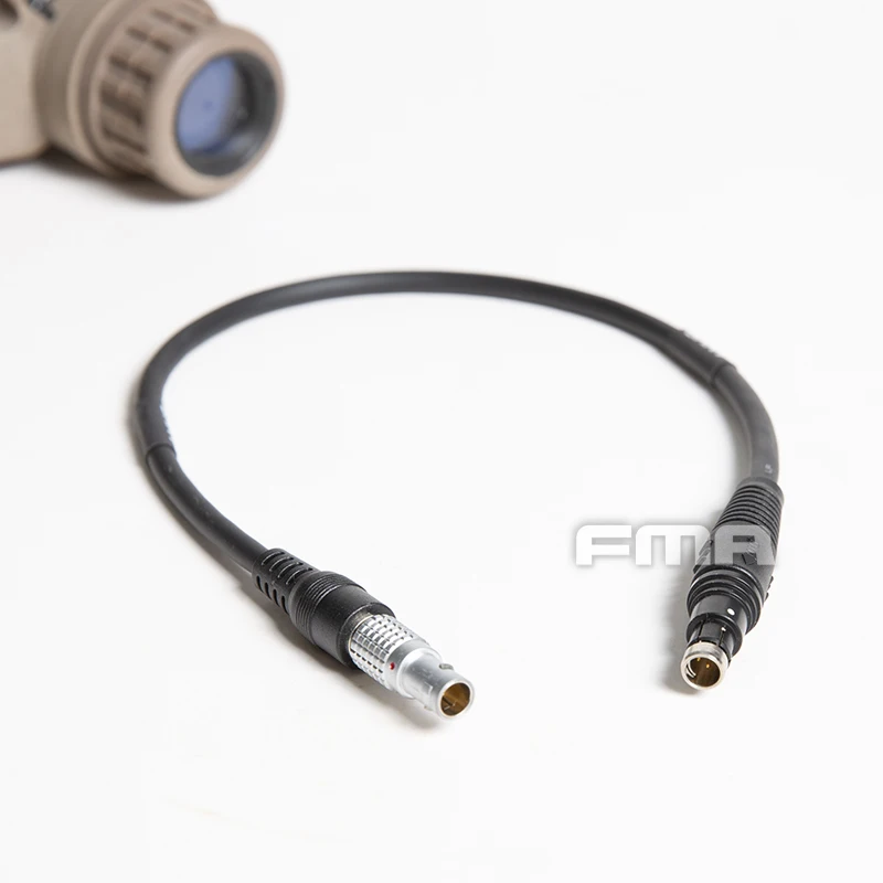 El cable de alimentación de batería tipo FMA NVG BNVS a ANVS proporciona una fuente de alimentación BNVS a ANVS (conector LEMO de 4 pines), cable de enlace GPNVG18 - imagen 4