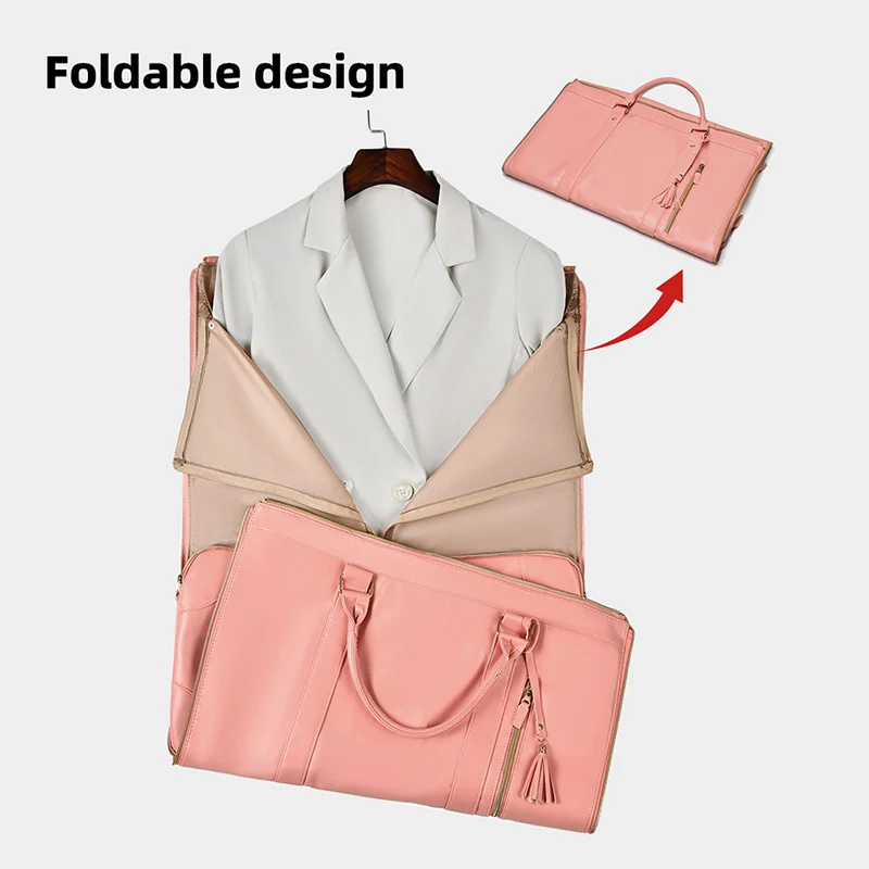 Bolso de hombro plegable para gimnasio, bolsa cruzada impermeable para Entrenamiento de natación, Yoga, deporte, traje, bolsillo de almacenamiento, bolso de viaje grande - imagen 5