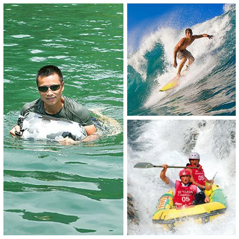 10L 20L PVC Waterproof Bag Boating Swimming Man Women Outdoor Diving Rafting Floating Ocean Water Lightweight Portable Bags - imagen 5