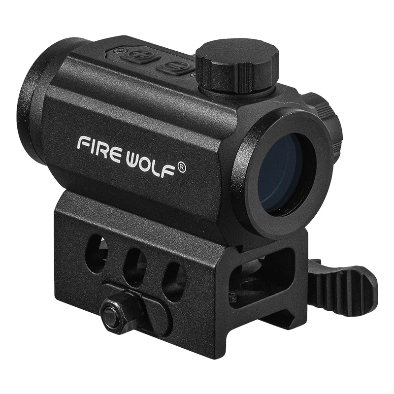 FIRE WOLF 1X20 Red Dot Compact Red Dot Scope QD 20mm Base de montaje Reflex Red Dot Sights - imagen 4