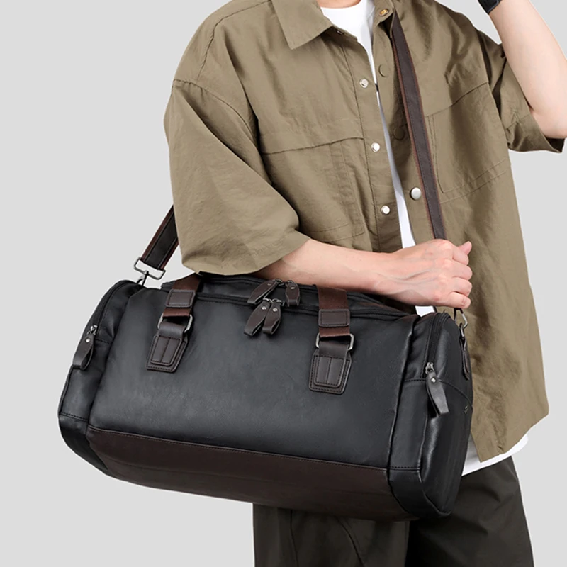 Bolsa de lona de viaje para gimnasio y escapadas de fin de semana