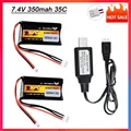 2Pcs with USB cable