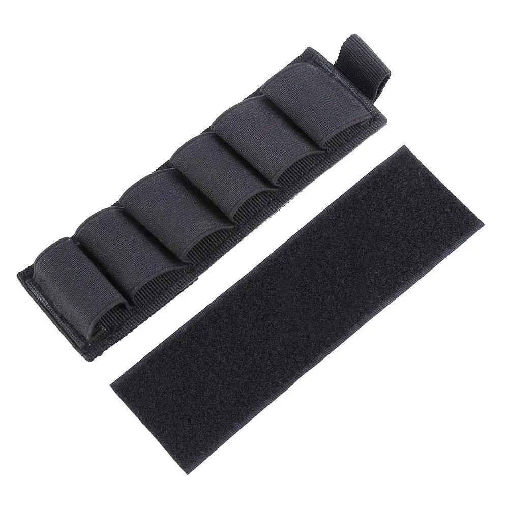 Soporte táctico de culata redondo 6/9 12GA 20GA, soporte para revistas, bolsa Mag, caza, tiro rápido, mag 9mm - imagen 4