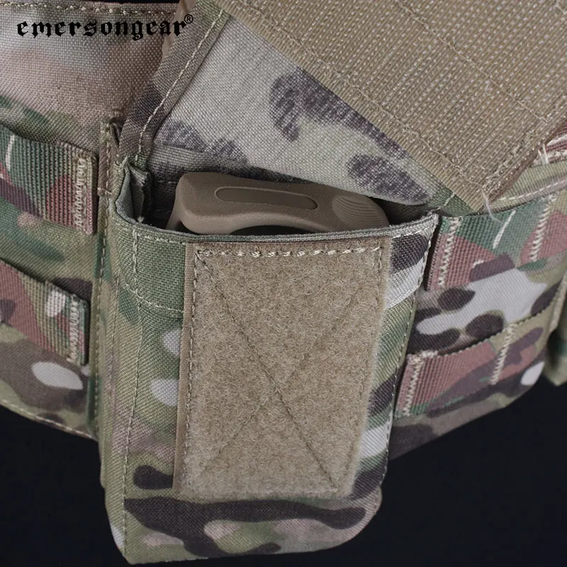 Emersongear-Chaleco de aparejo de pecho fácil, chaleco de combate táctico con bolsa para revistas, chaleco de Paintball para caza Airsoft, senderismo EM7450 - imagen 5