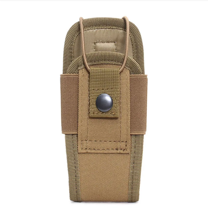 Bolsa táctica Molle para Walkie Talkie, riñonera, soporte de bolsillo, funda para interfono portátil, bolsa de transporte para caza y escalada - imagen 4