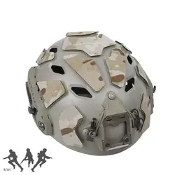 TMC SF: Pegatina camuflaje para casco táctico ligero, gancho y bucle