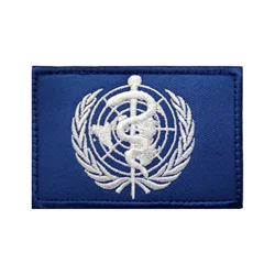 Parche táctico militar bordado con velcro para uniforme militar